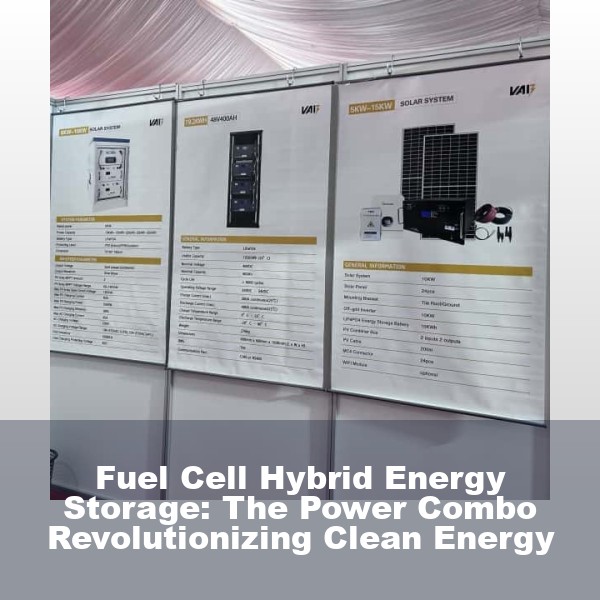 Fuel Cell Hybrid Energy Storage: The Power Combo Revolutionizing Clean Energy